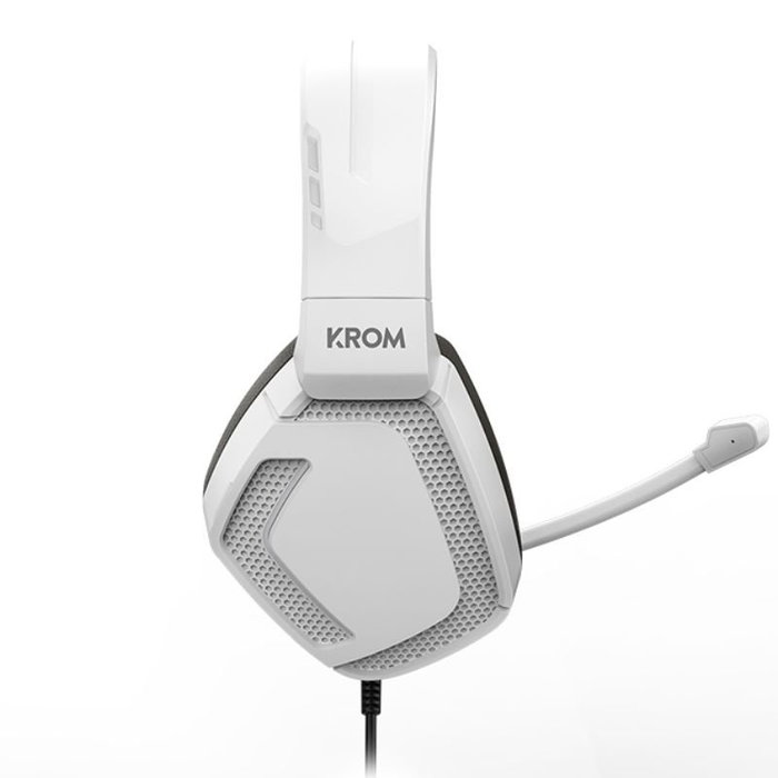 Krom Kopa Pro Auriculares Gaming Estéreo Blanco